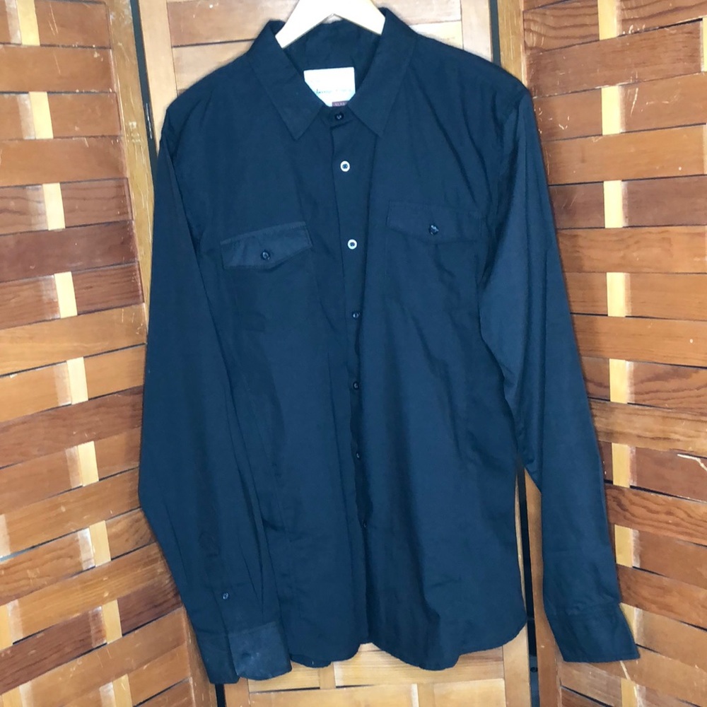 Mens Fitted Button Down